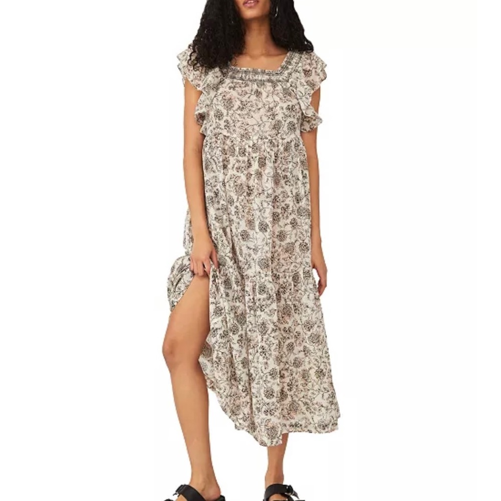 Bonita cotton midi dress